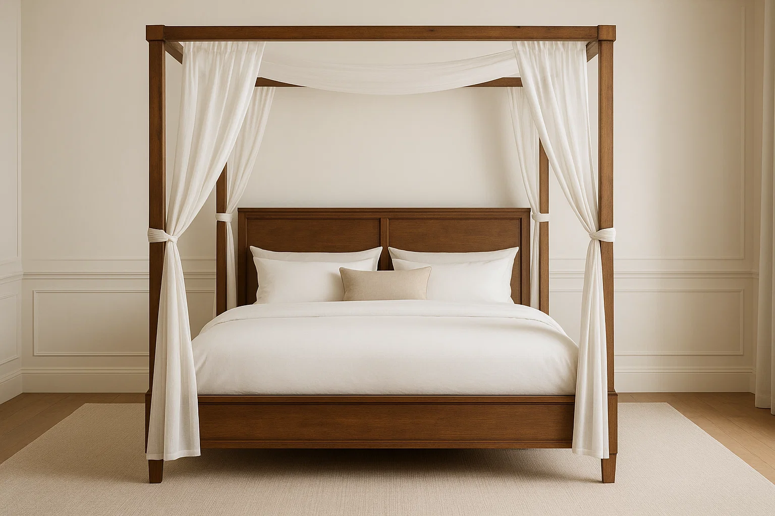 CANOPY OR FOUR-POST KING BED