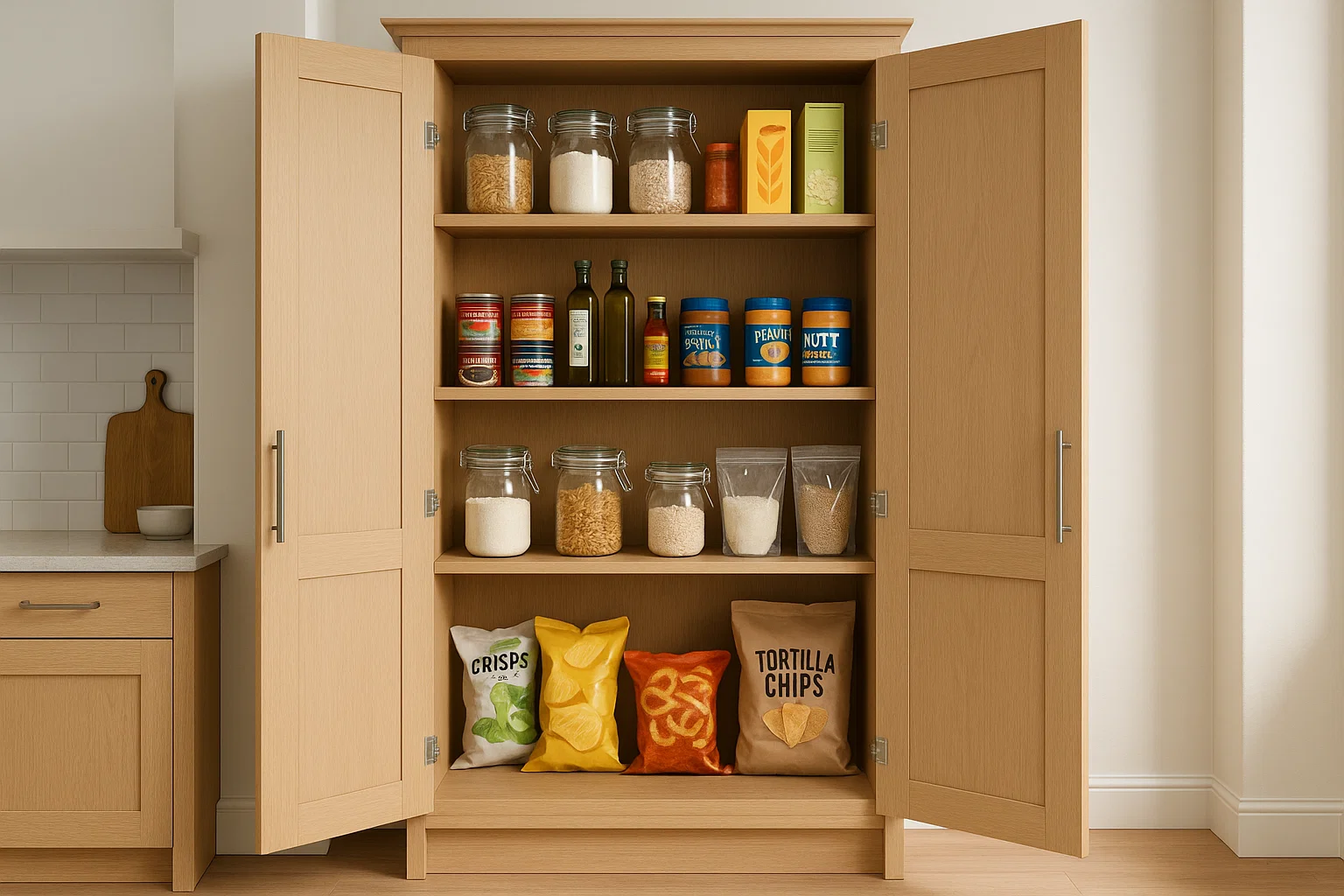 TALL PANTRY KITCHEN CABINET