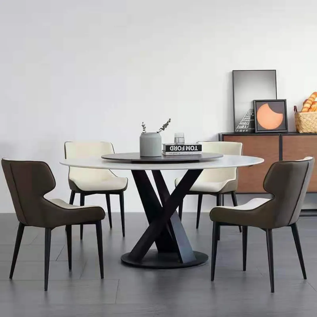 SYCZ-035 TEXT DESIGN ROUND DINING TABLE