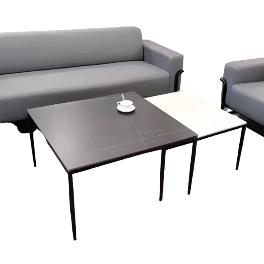 SYCJ-01 LARGE & SMALL SQUARE COFFEE TABLES
