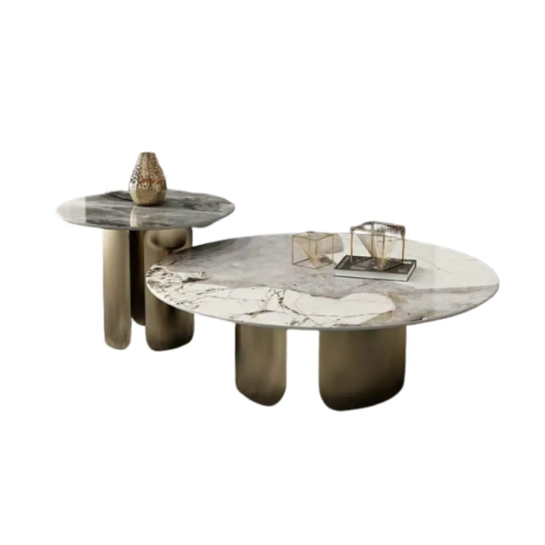 SYCJ-03 LARGE & SMALL SQUARE COFFEE TABLES